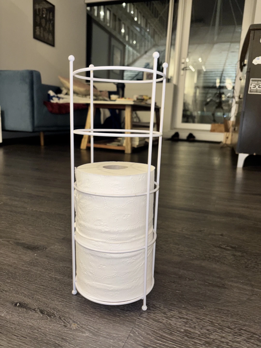 Toilet Paper Stand - White
