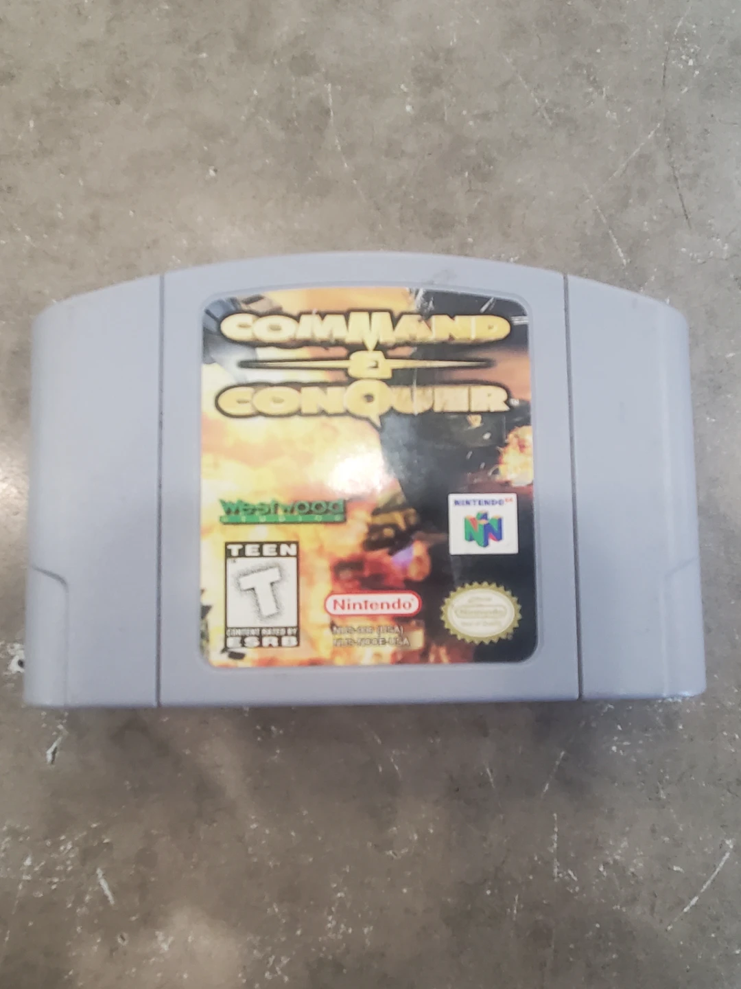 Command & Conquer Nintendo 64 Game Cartridge