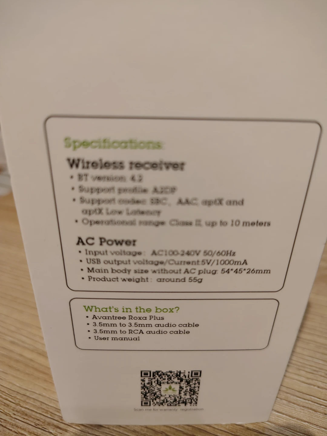 Avantree Roxa Plus Bluetooth Receiver - photo 4
