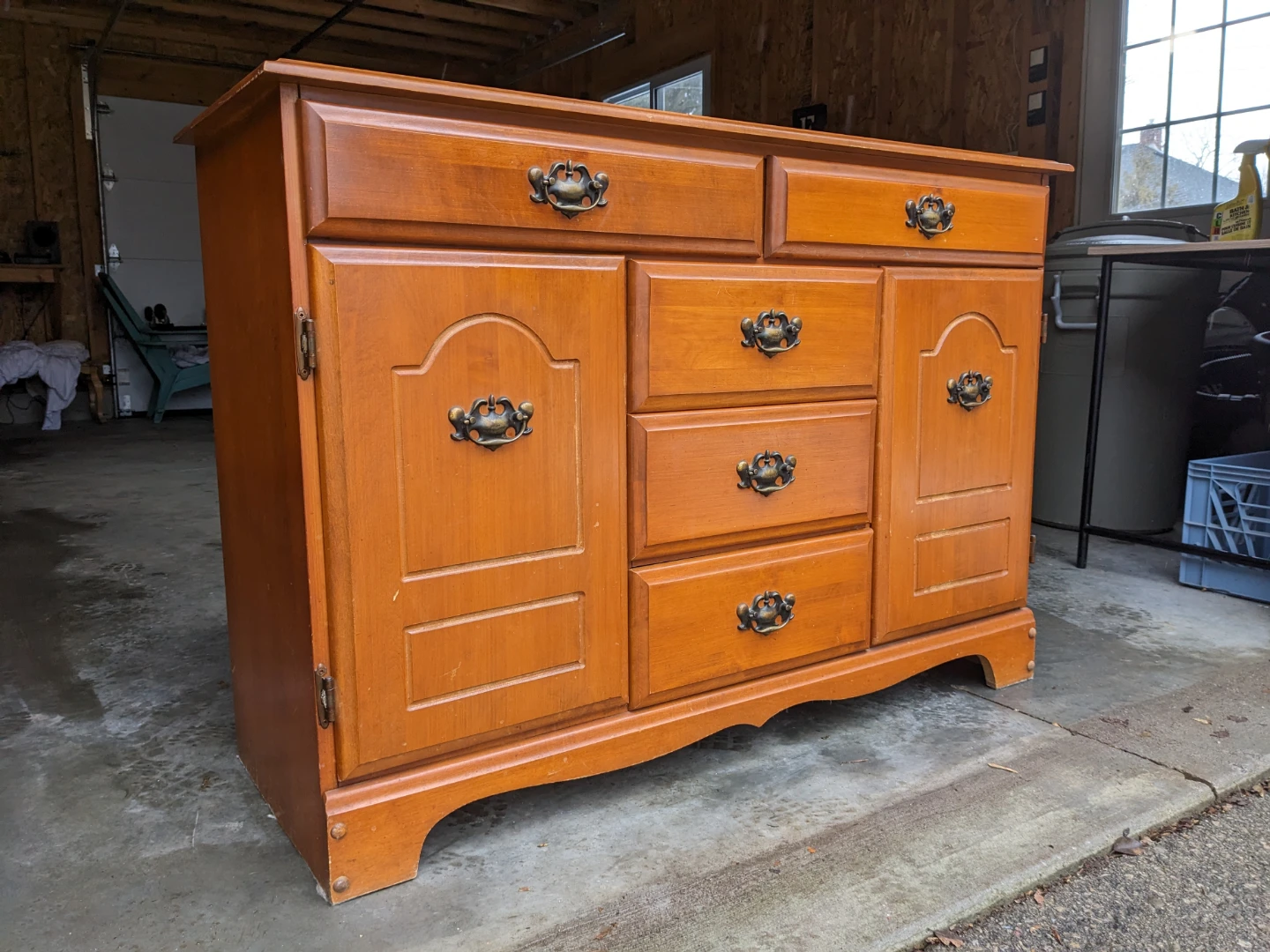 Dresser/Cabinet Combo in Solid Wood - photo 2