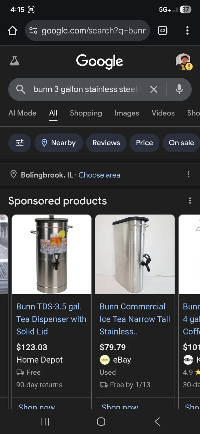 Bunn-O-Matic TDS3 3 Gallon Iced Tea Dispenser - photo 3