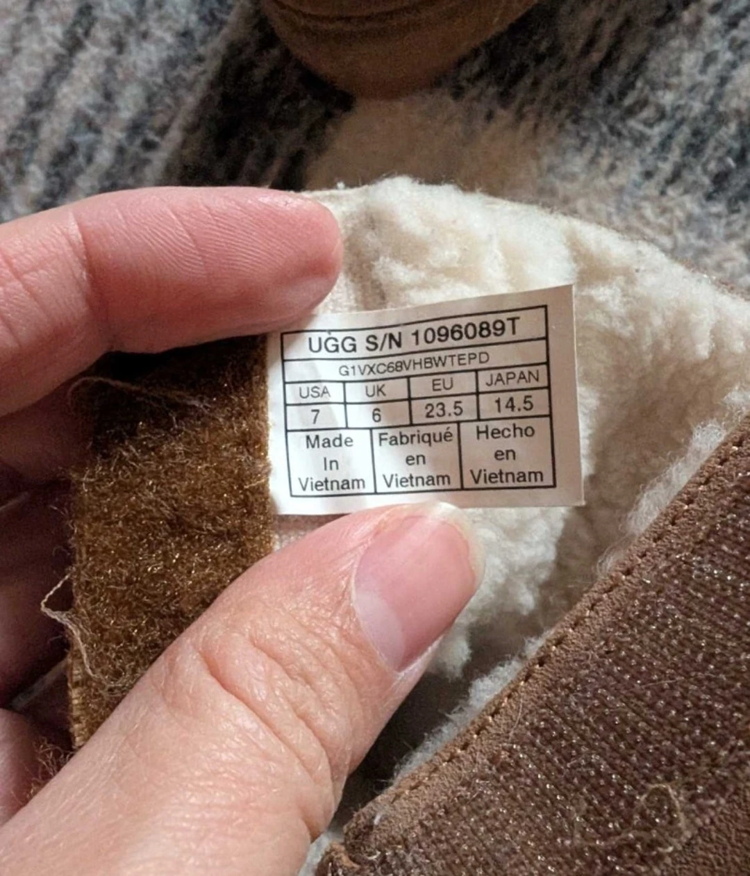 UGG Australia Brown Suede Sheepskin Lined Boots Toddler Size 7 - photo 5