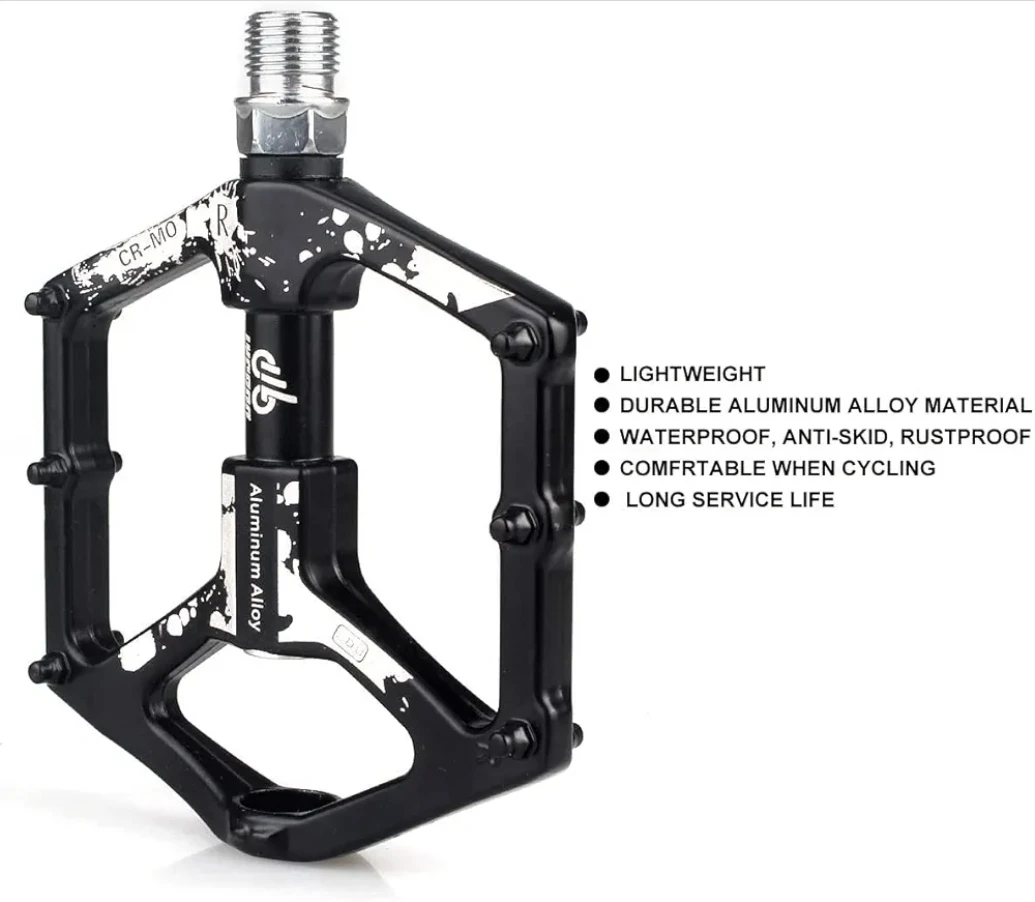 LYCAON Bike Bicycle Pedals - Lightweight - photo 3