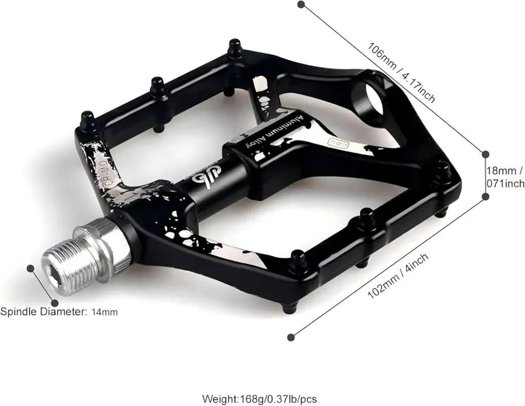 LYCAON Bike Bicycle Pedals - Lightweight - photo 5