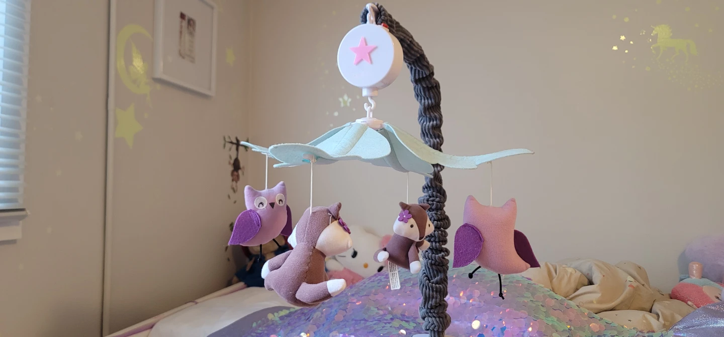 Baby Mobile with Plush Animals