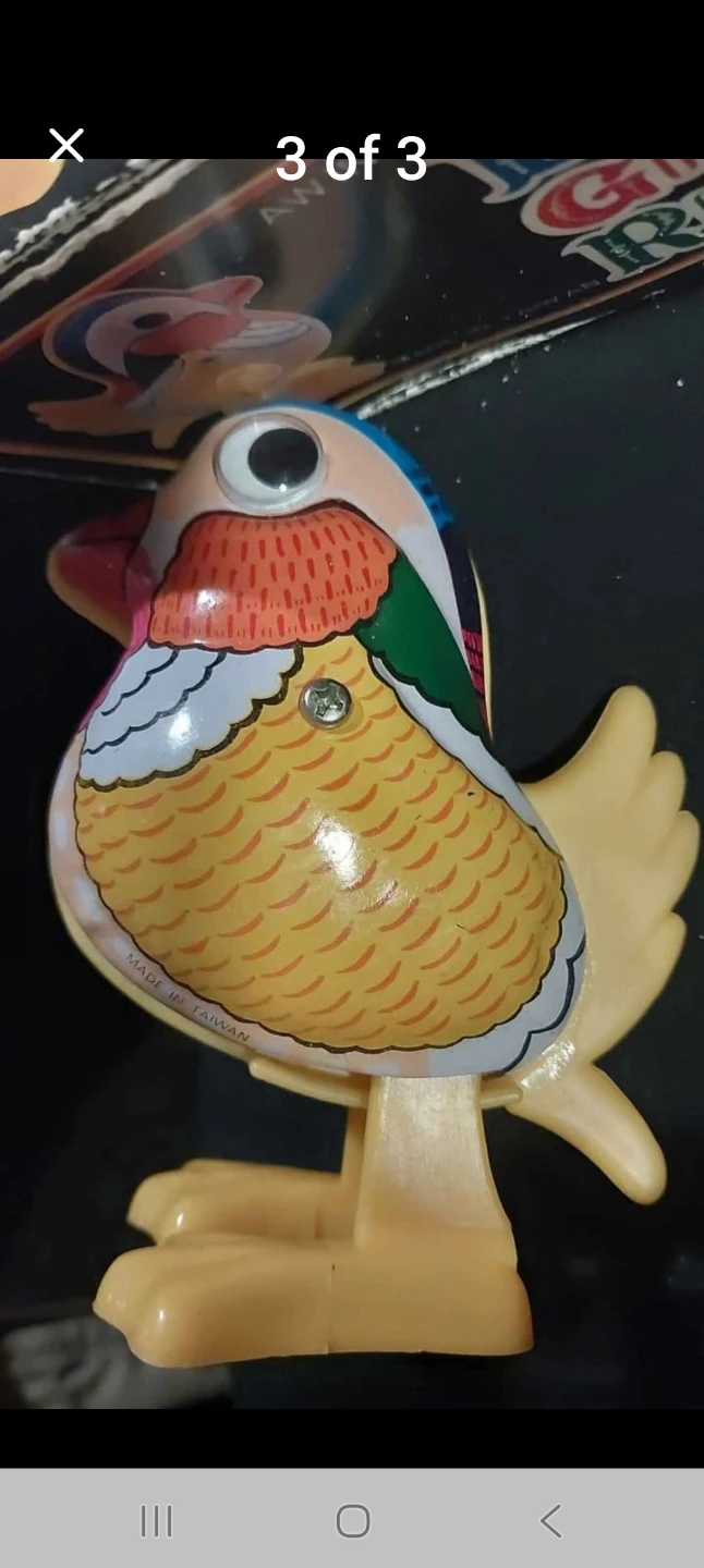 Golden Rooster Wind-Up Toy - photo 3