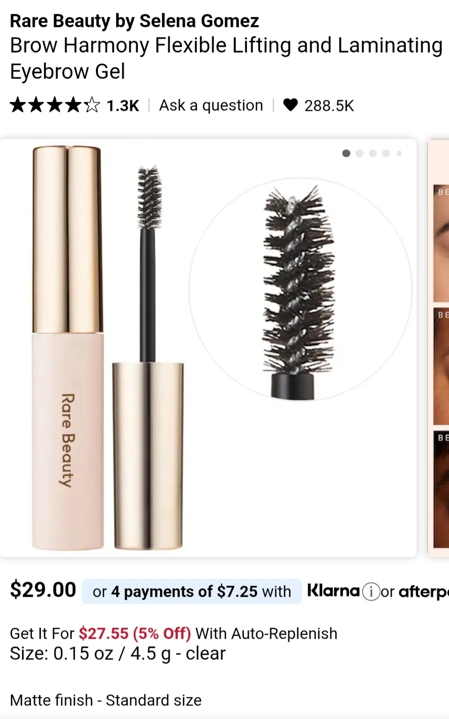Rare Beauty Brow Harmony Flexible Lifting Gel - photo 3