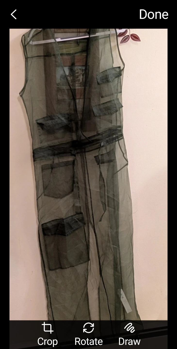 Green Sheer Vest - photo 2