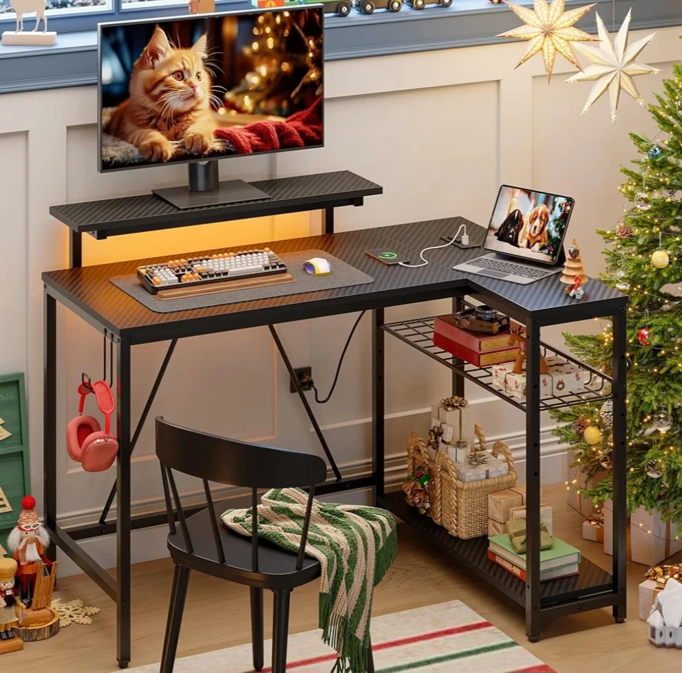 Bestier L-Shaped Gaming Desk - photo 2
