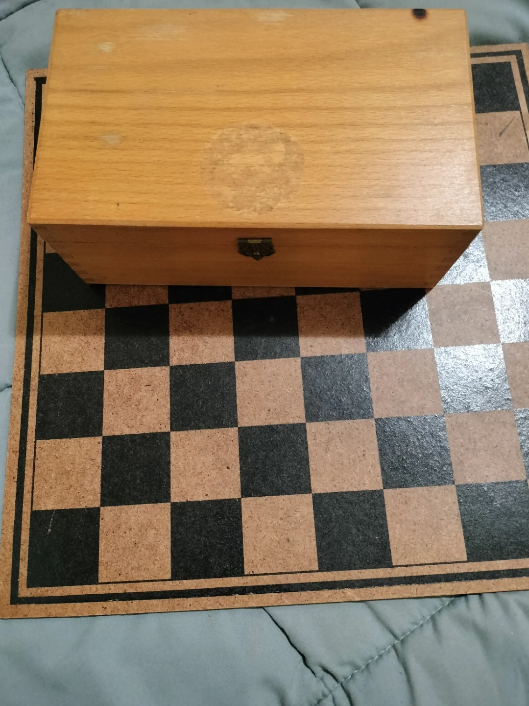 Wooden Chess Set with Board and Pieces
