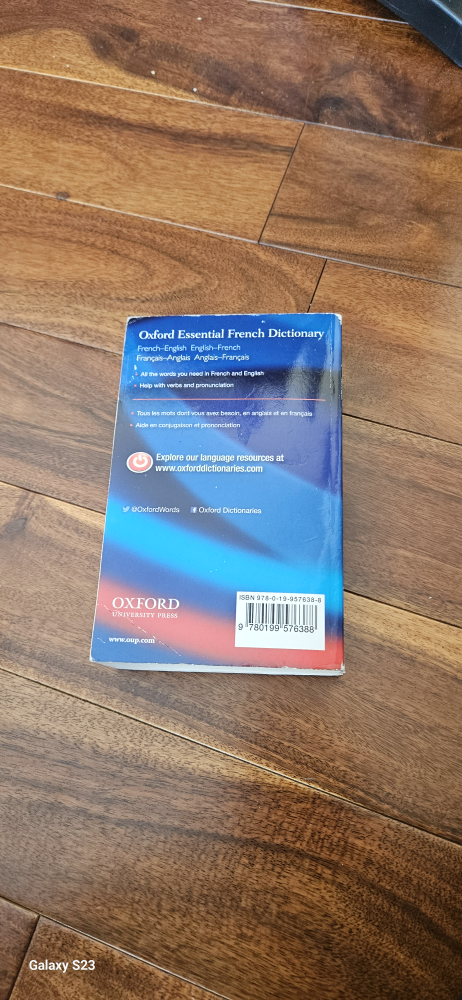 Oxford French dictionary French English, english, French - photo 2