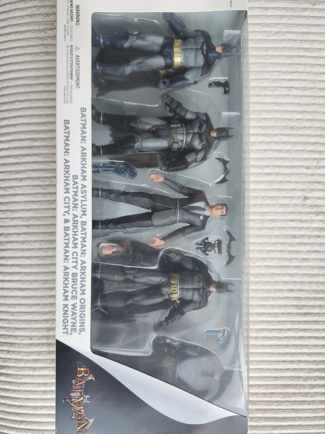 Batman Arkham Asylum Origins City Knight Action Figure Set