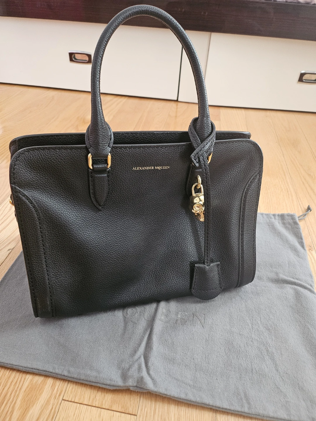 Alexander Mcqueen Padlock Tote Bag