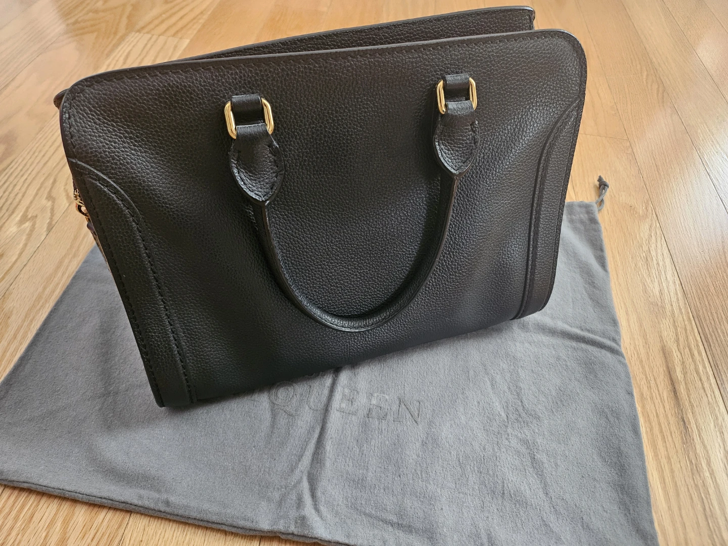 Alexander Mcqueen Padlock Tote Bag - photo 2