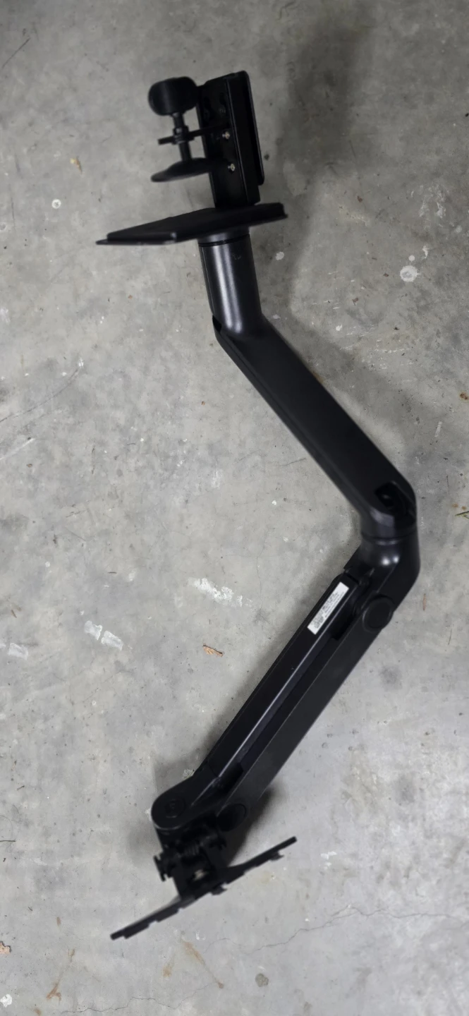 Black Monitor Arm with Clamp Mount - photo 2