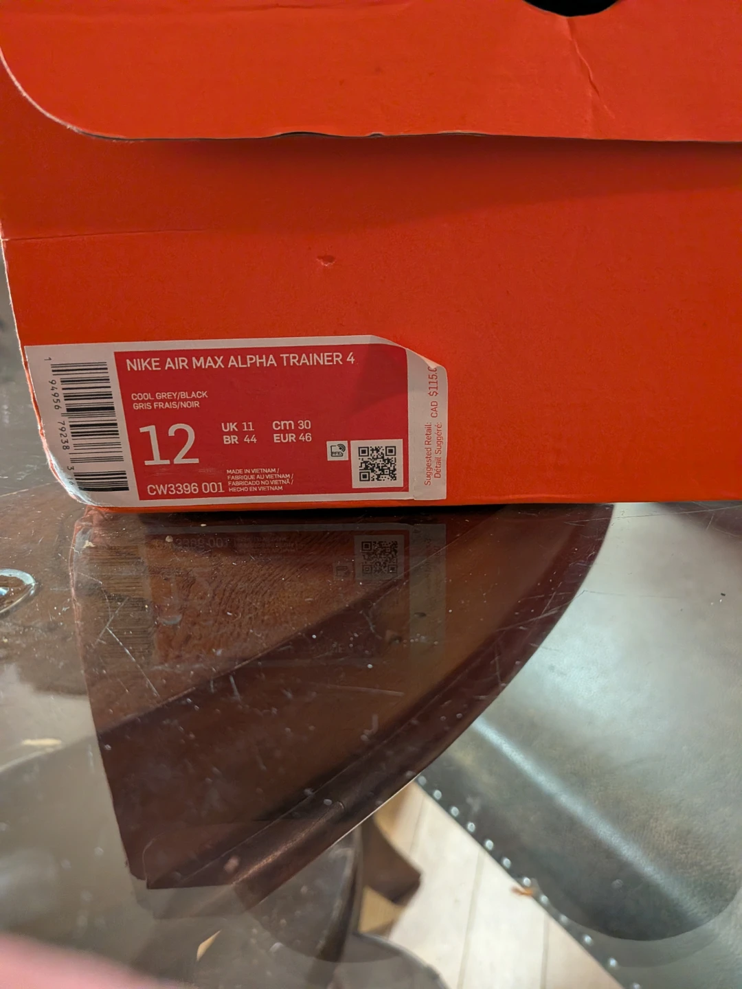 Nike Air Max Alpha Trainer 4, Size 12 - photo 4
