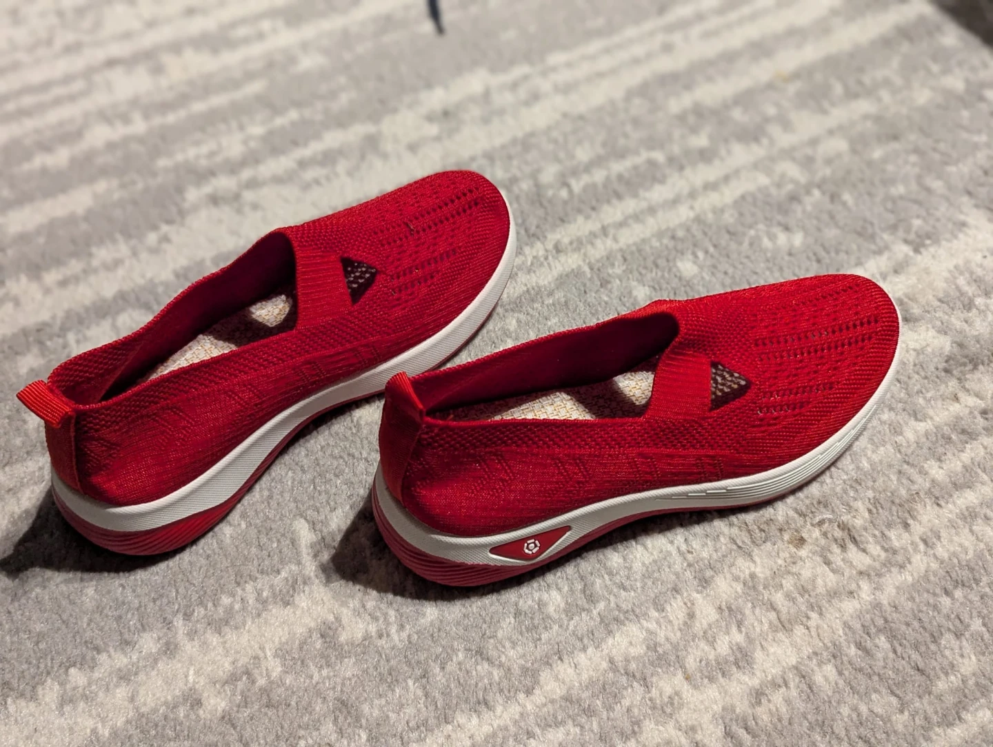 Red Slip-On Shoes - photo 2