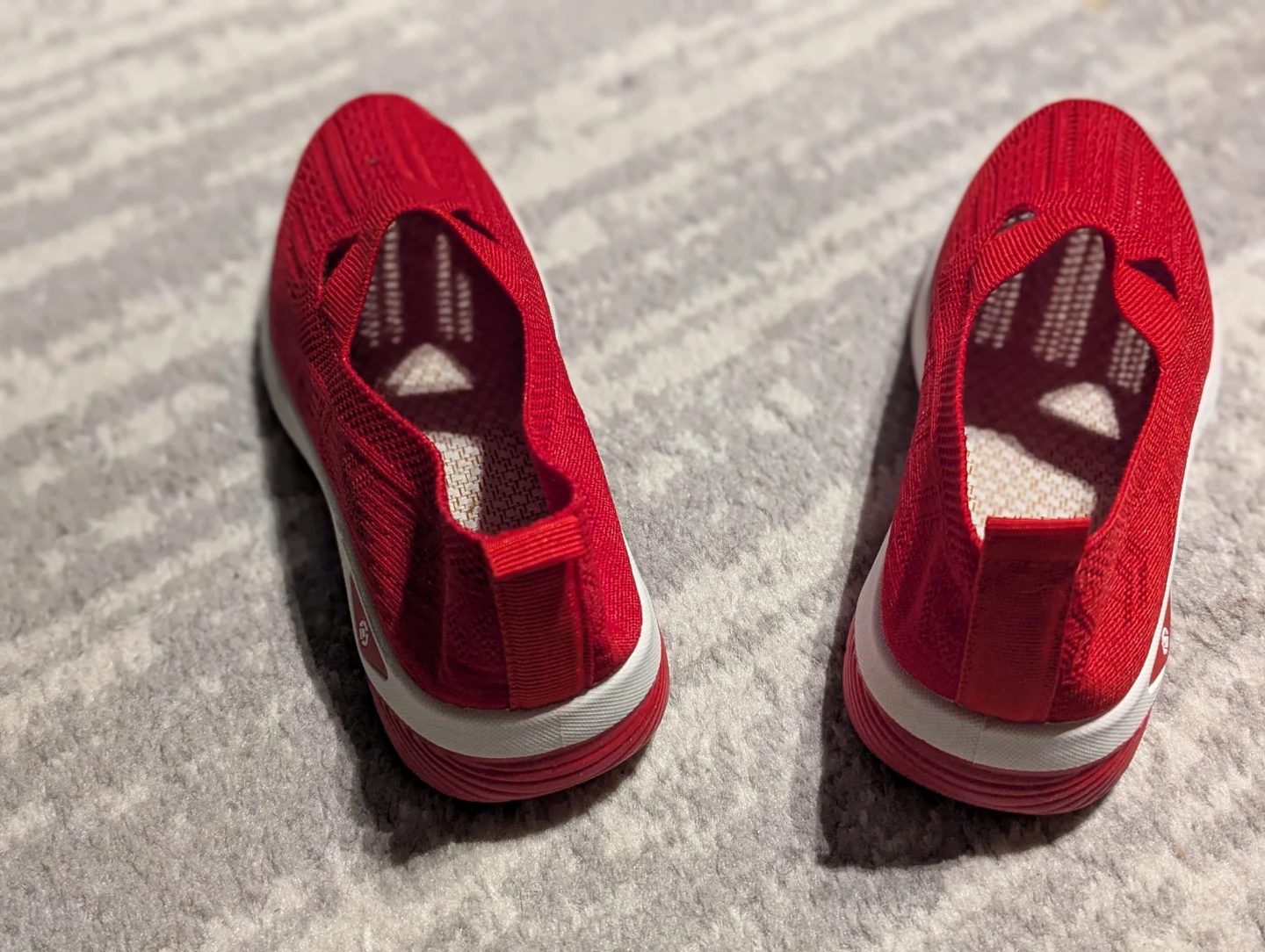 Red Slip-On Shoes - photo 3
