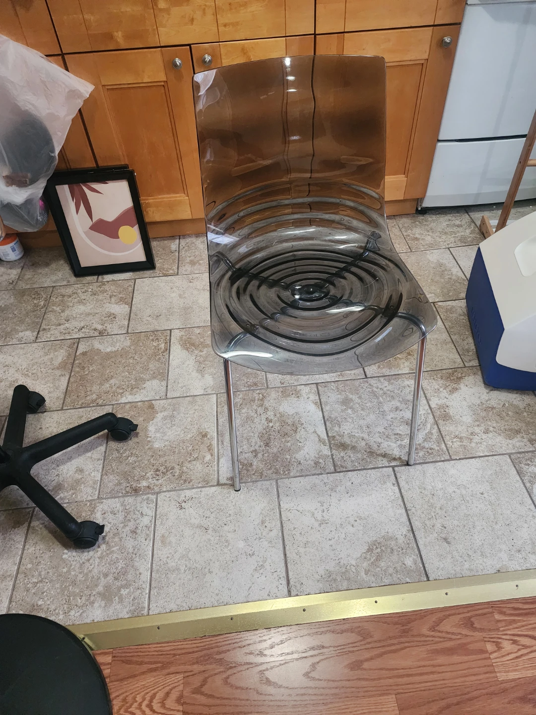 2 Clear Acrylic Dining Chair