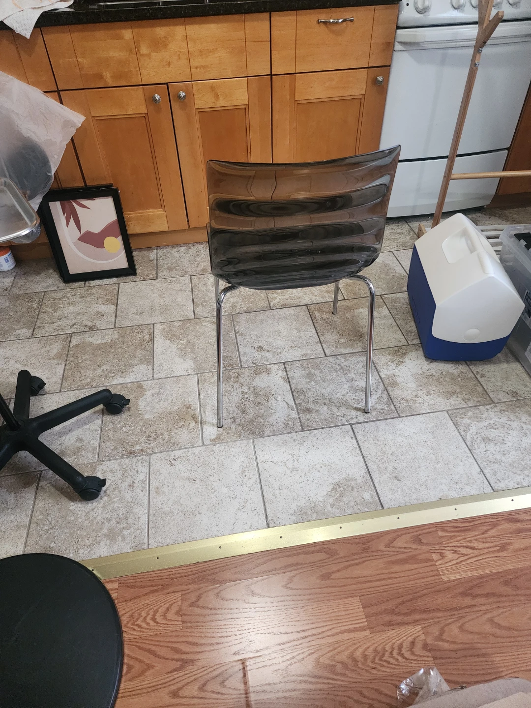 2 Clear Acrylic Dining Chair - photo 2