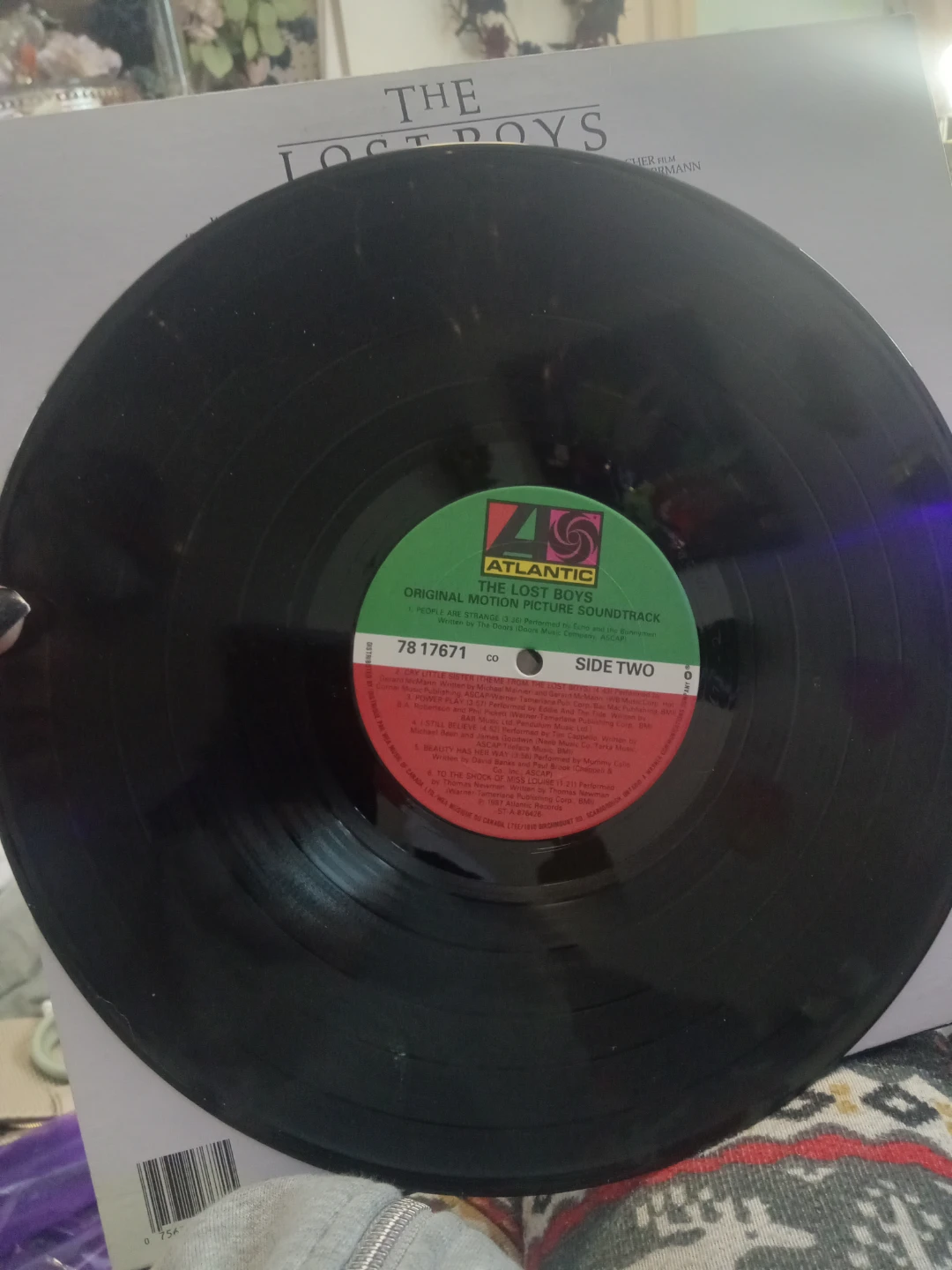 The Lost Boys Original Motion Picture Soundtrack Vinyl - photo 3