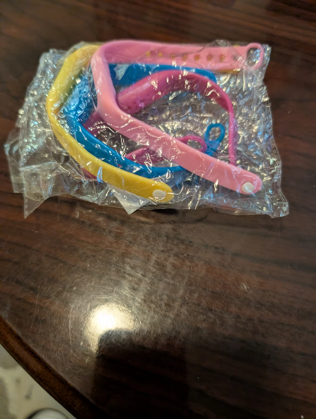 Colorful Silicone wristbands for mosquitoes- Set of 4 - photo 2