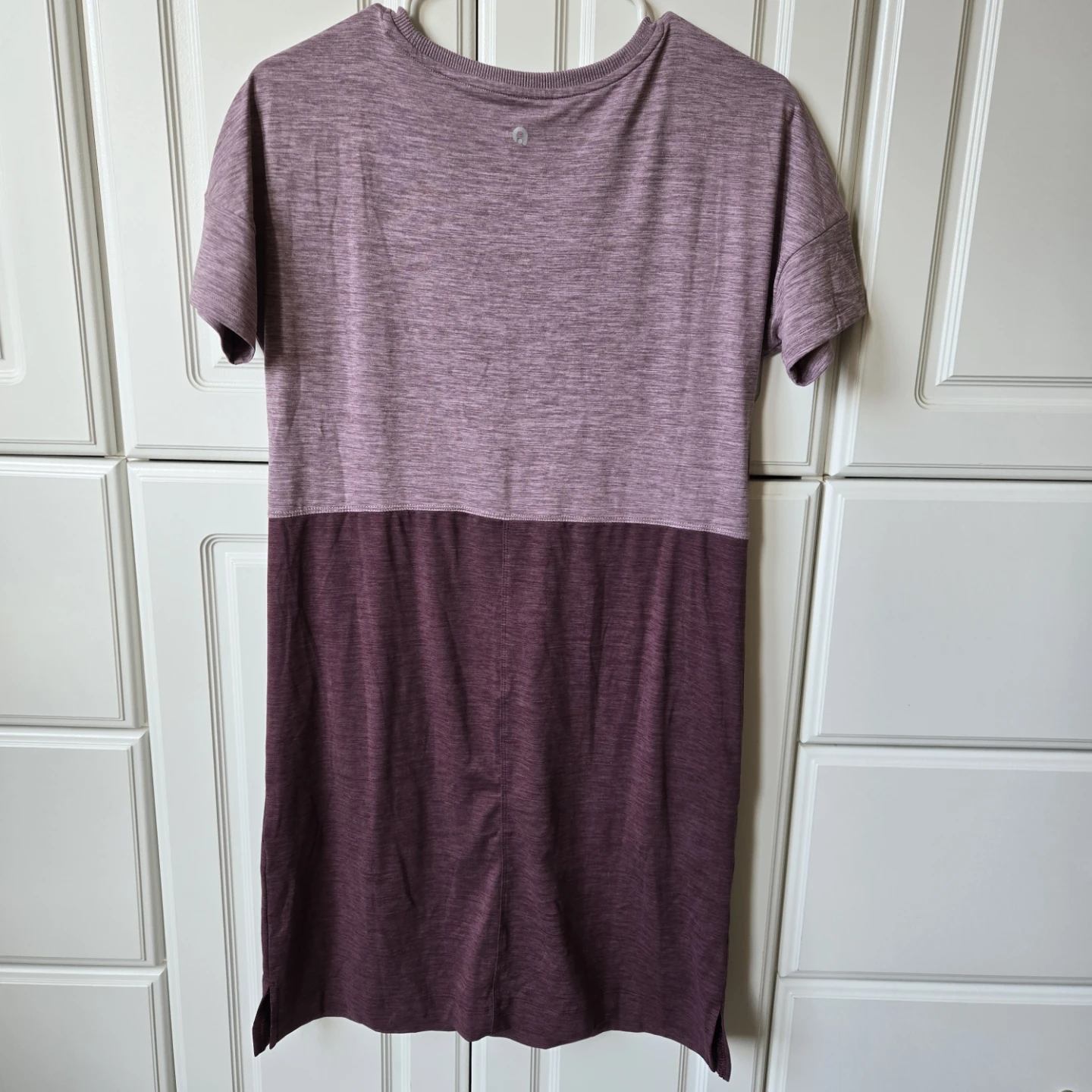Hyba Women's T-Shirt Dress XS/TP Purple Heather Blend - photo 2