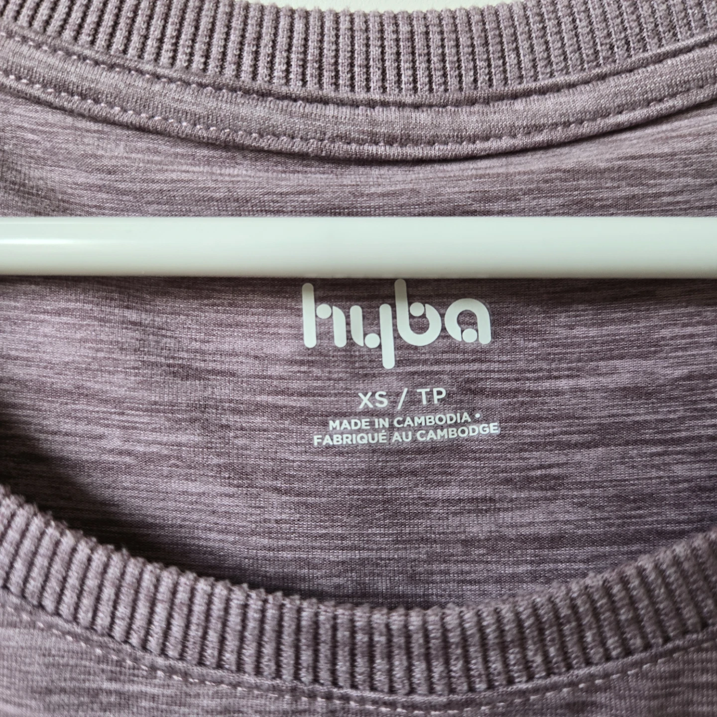 Hyba Women's T-Shirt Dress XS/TP Purple Heather Blend - photo 3