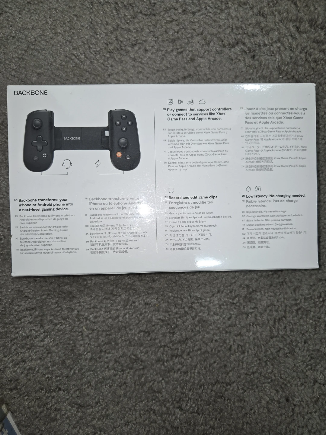 Backbone One Mobile Gaming Controller for iPhone/Android - photo 3