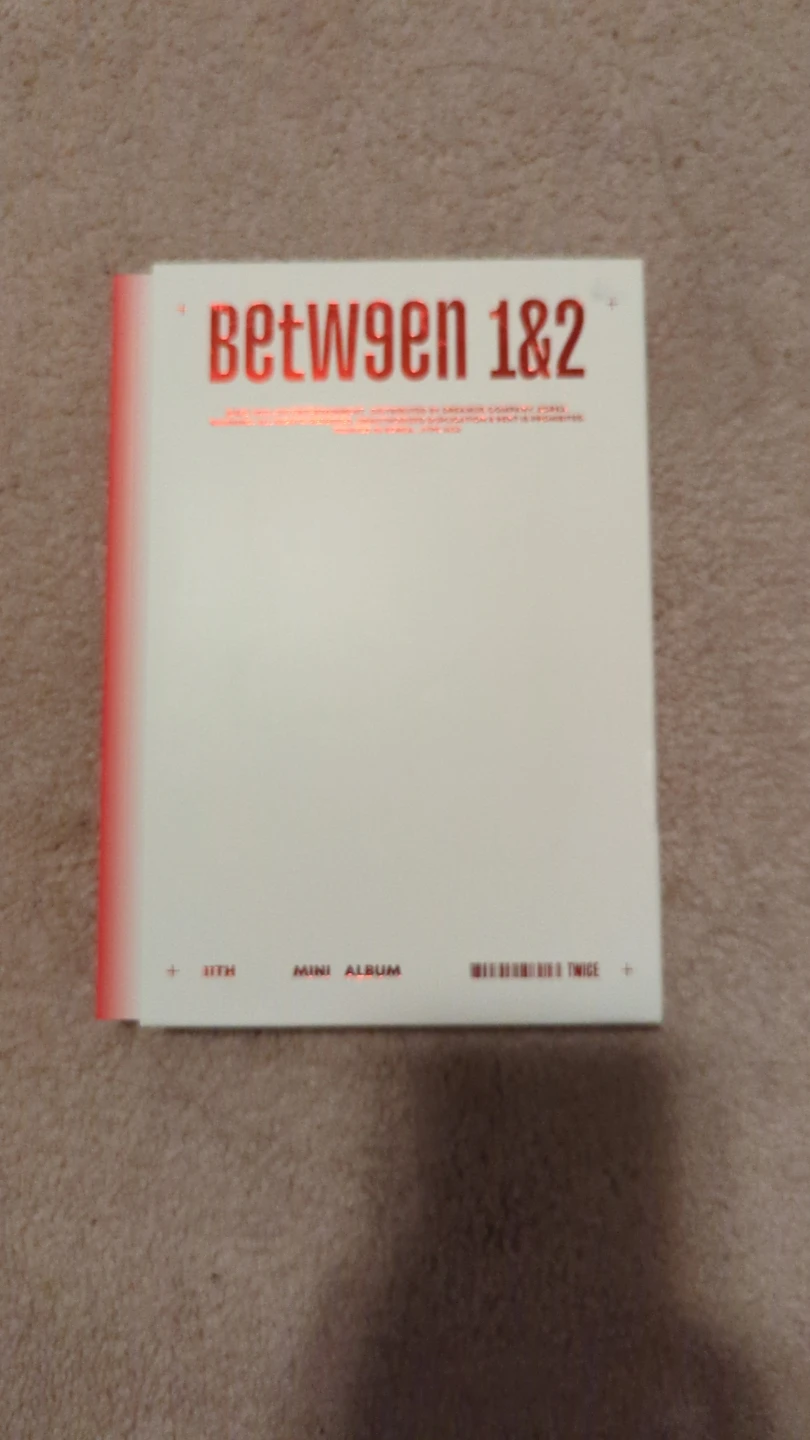 TWICE - Betw9en 1&2 Mini Album