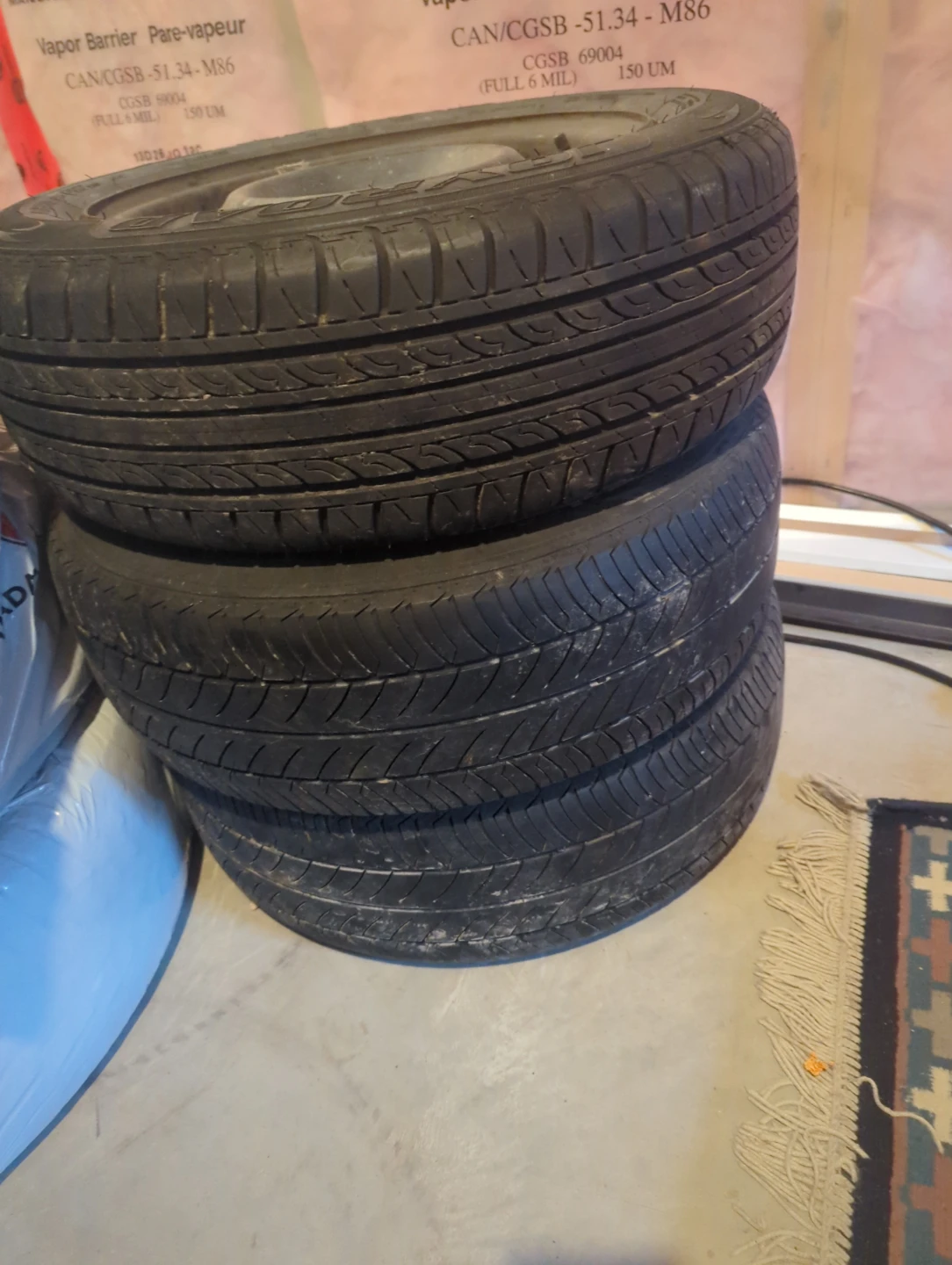 5 Tires 185/65R15