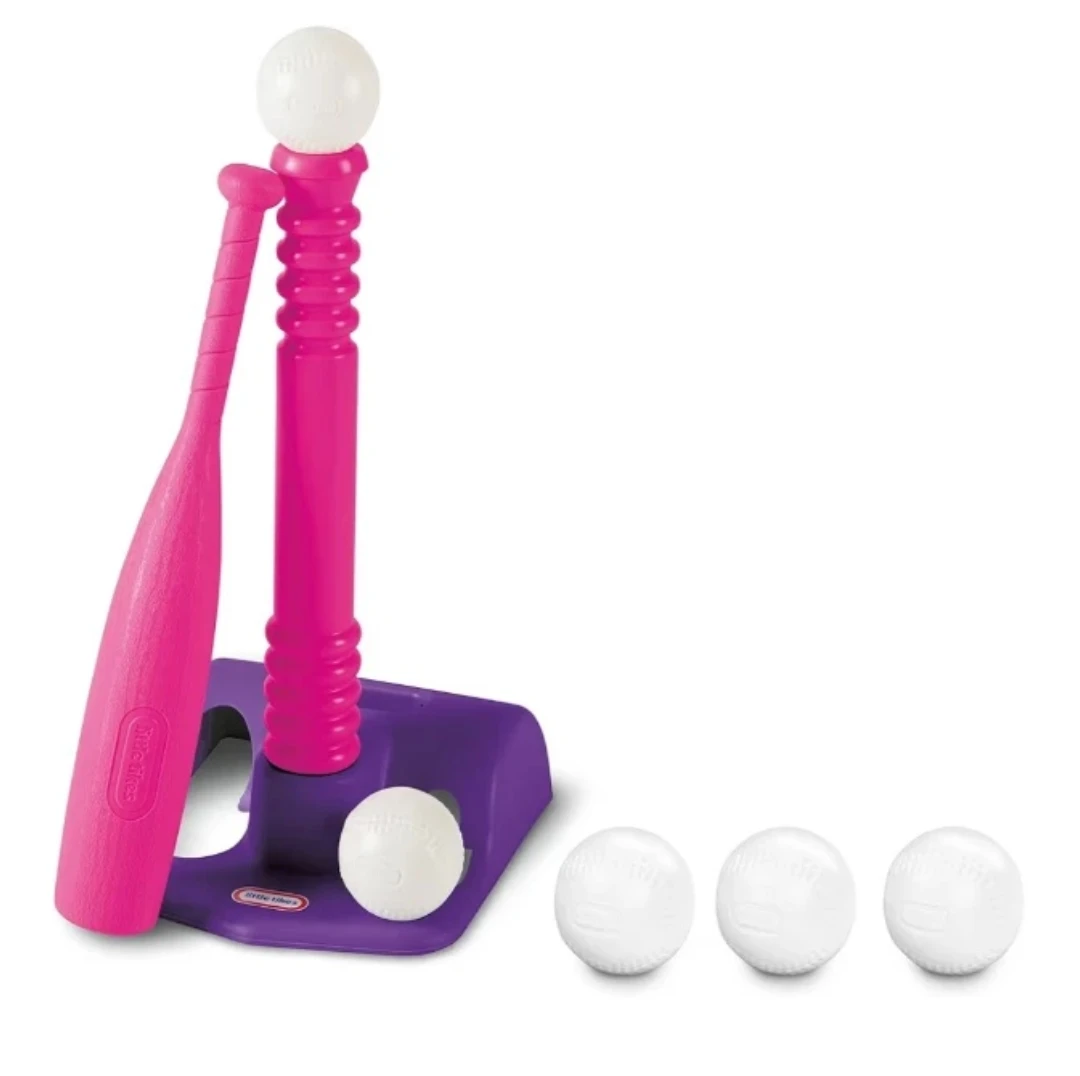 Little Tikes T-Ball Set (Pink) w/5 Balls