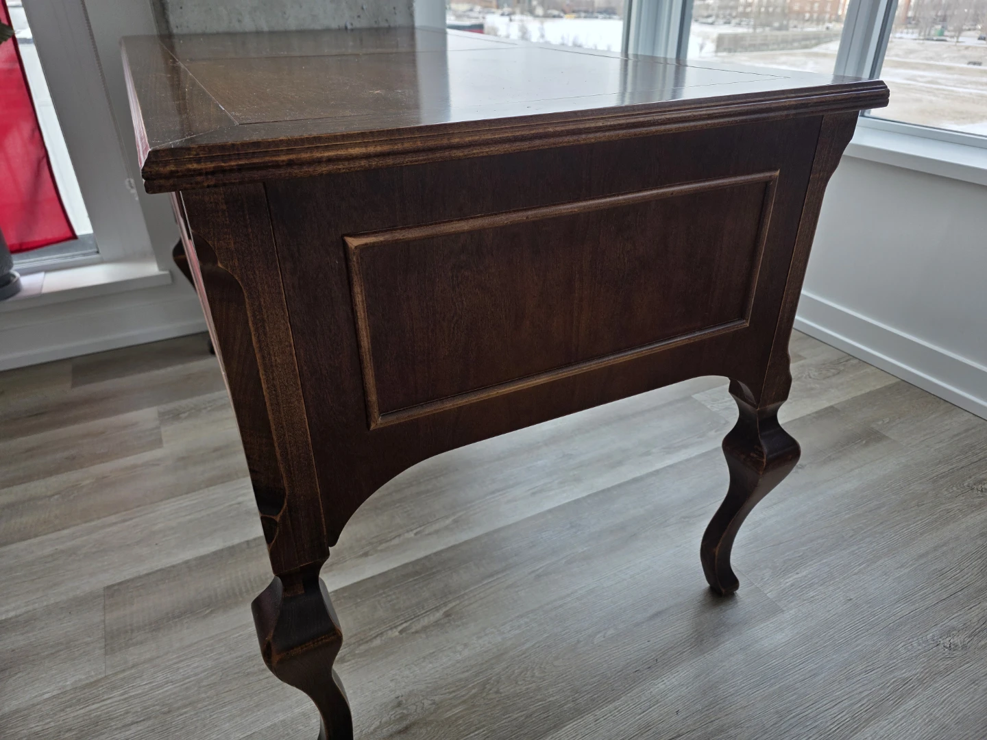 Antique Wood Writing Desk - photo 3
