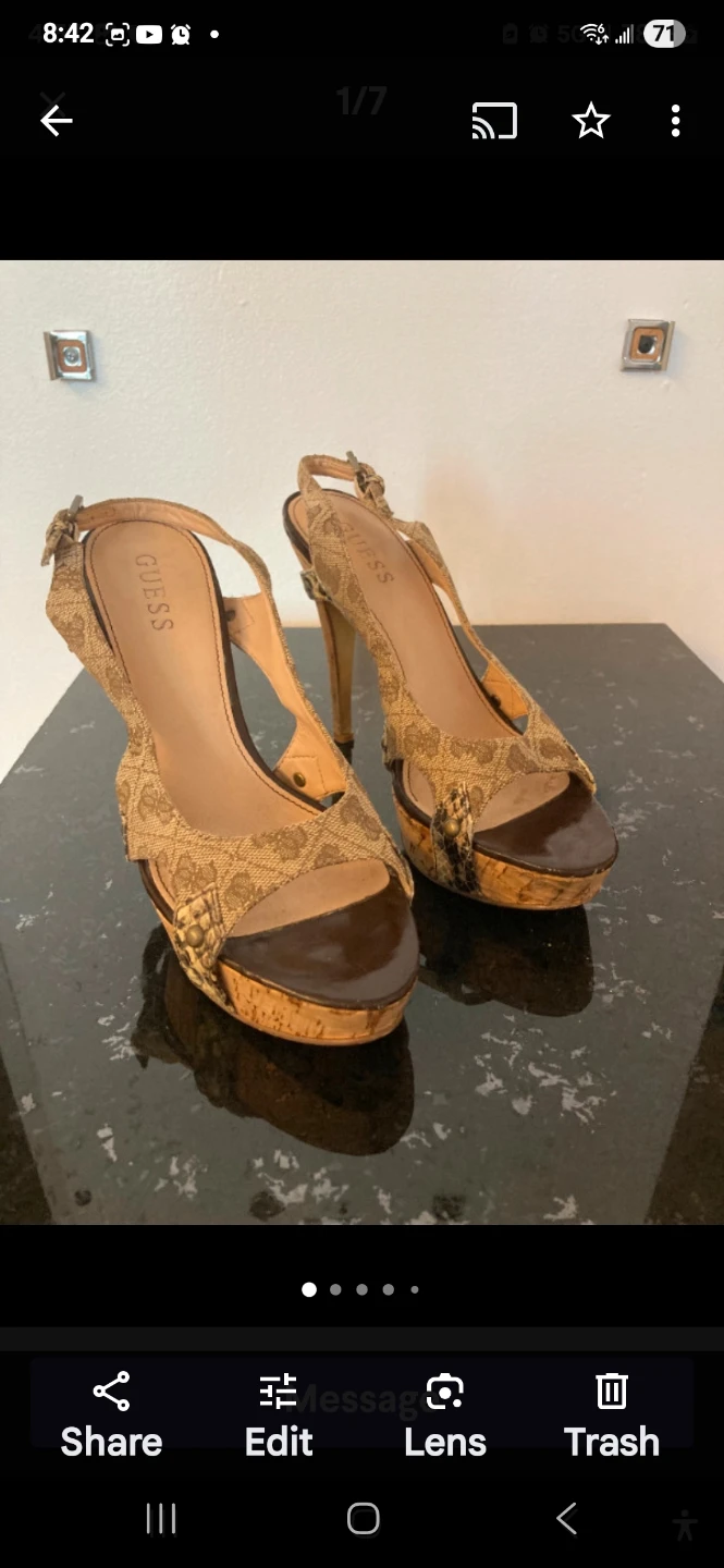 Guess Women's Slingback Heels