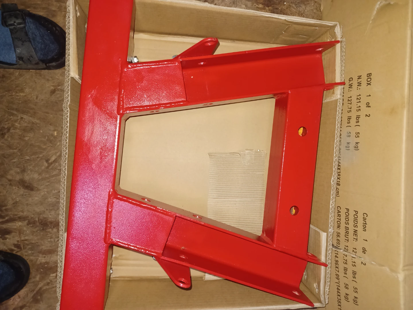Torin Big Red Jacks 1 Ton Hydraulic Engine Crane - photo 2