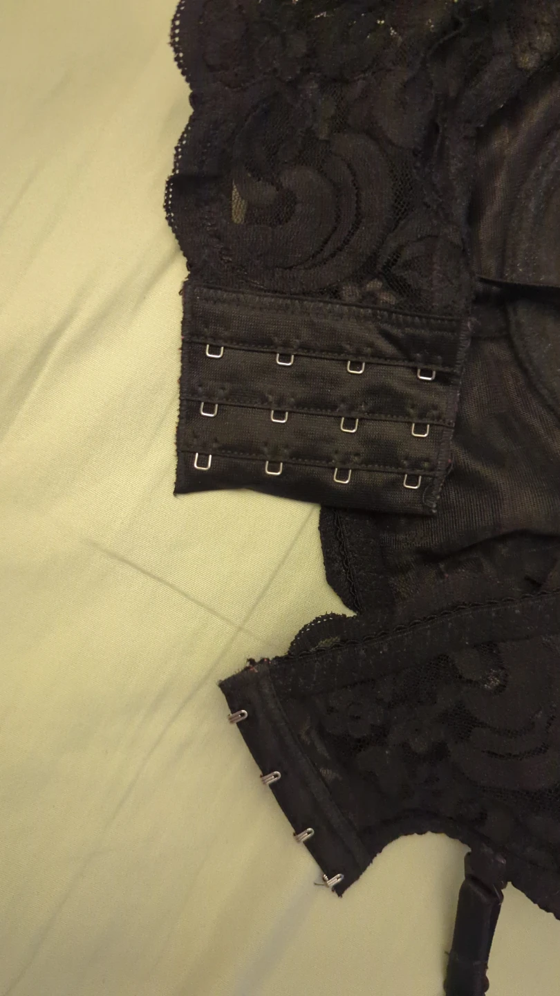 Black Lace Bustier Top - photo 3
