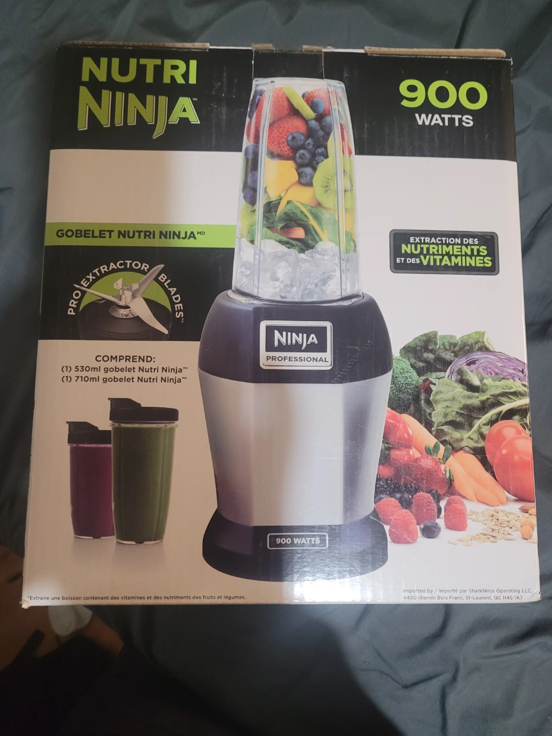 Nutri Ninja Pro Extractor Blades 900 Watts