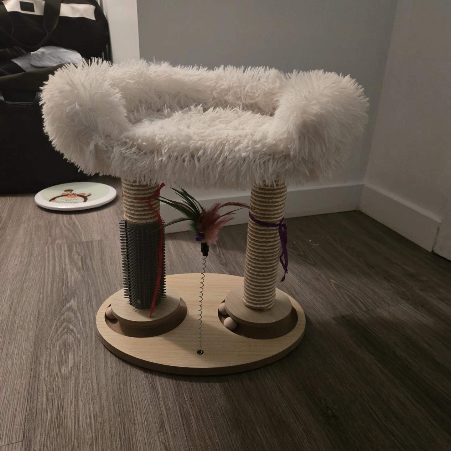 Cat Tree Condo with Plush Bed