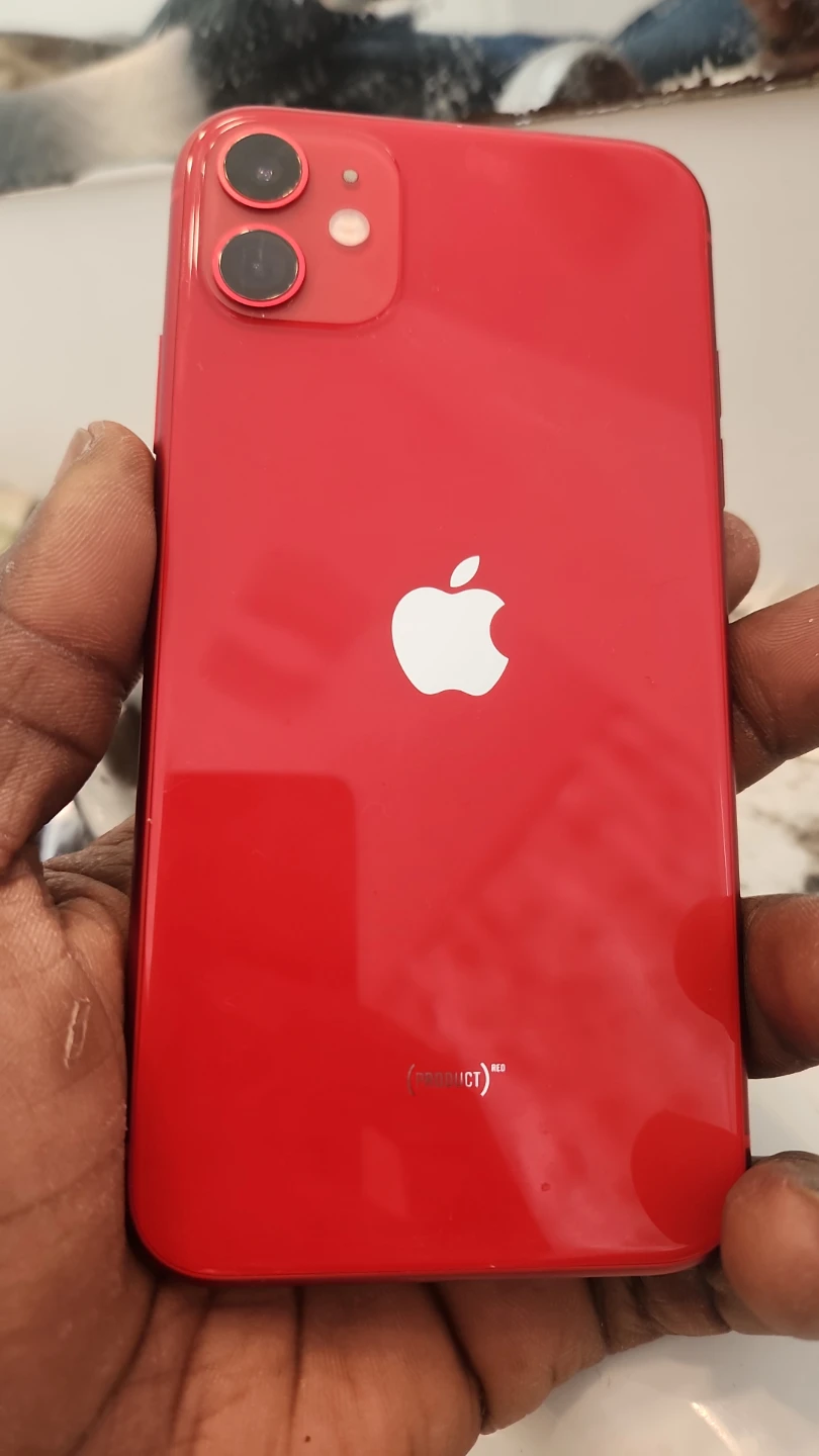 iPhone 11 - Red/ Black & White Grade A. Unlocked