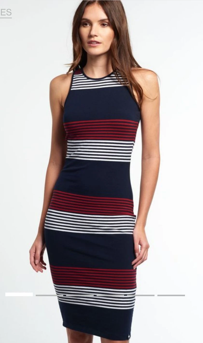Superdry Striped Bodycon Dress
