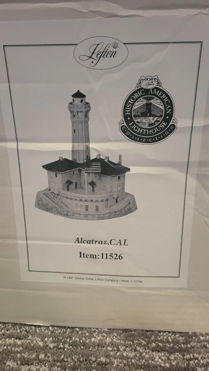 Lefton Historic American Lighthouse Collection - Alcatraz - photo 2