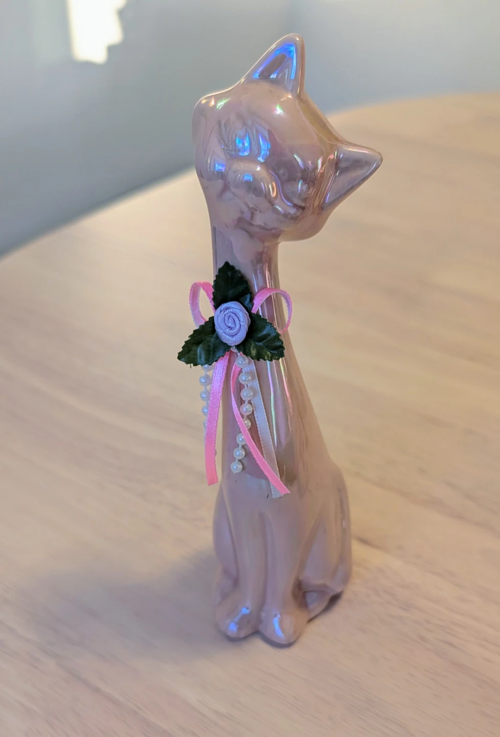 Brand New Ceramic Cat Figurine