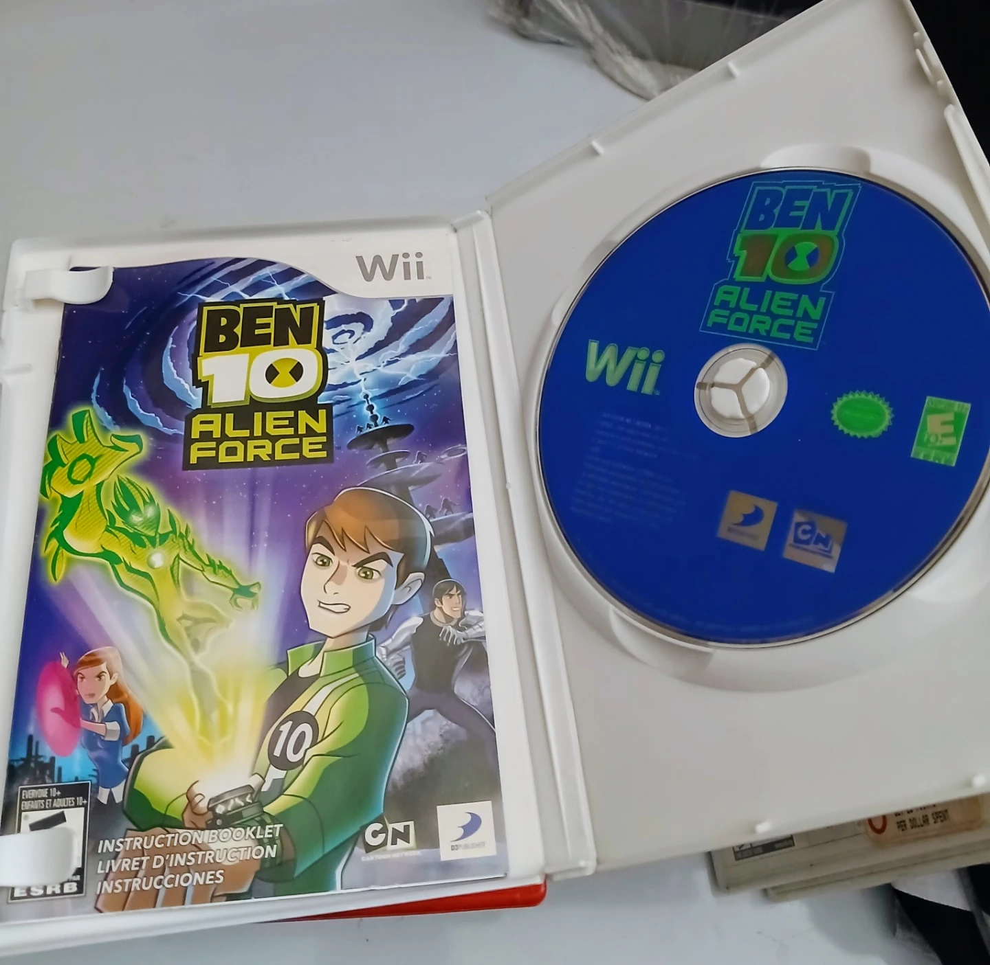 Ben 10 Alien Force Wii Video Game