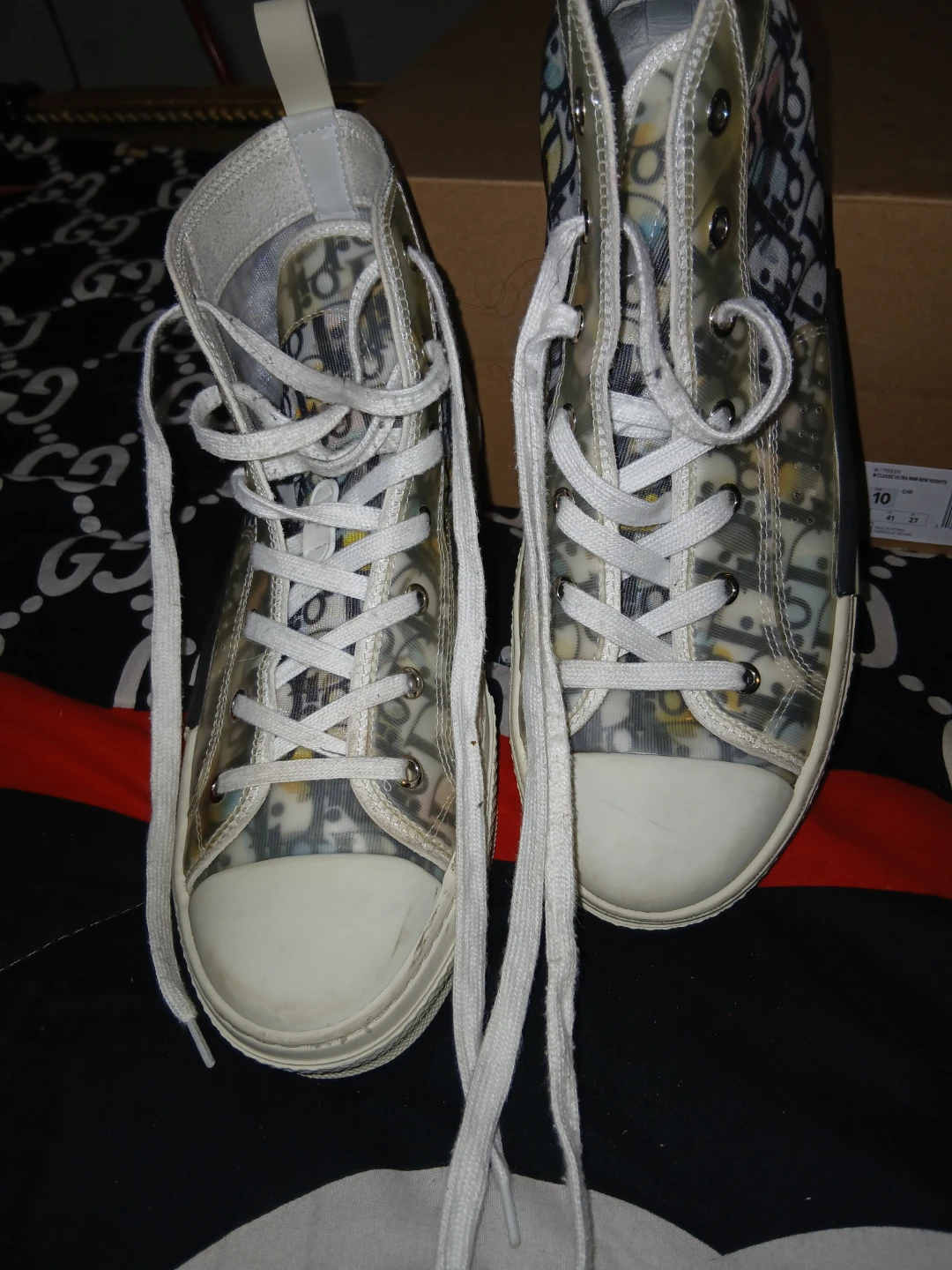 Dior B23 High Top Sneakers Size 41 - photo 5
