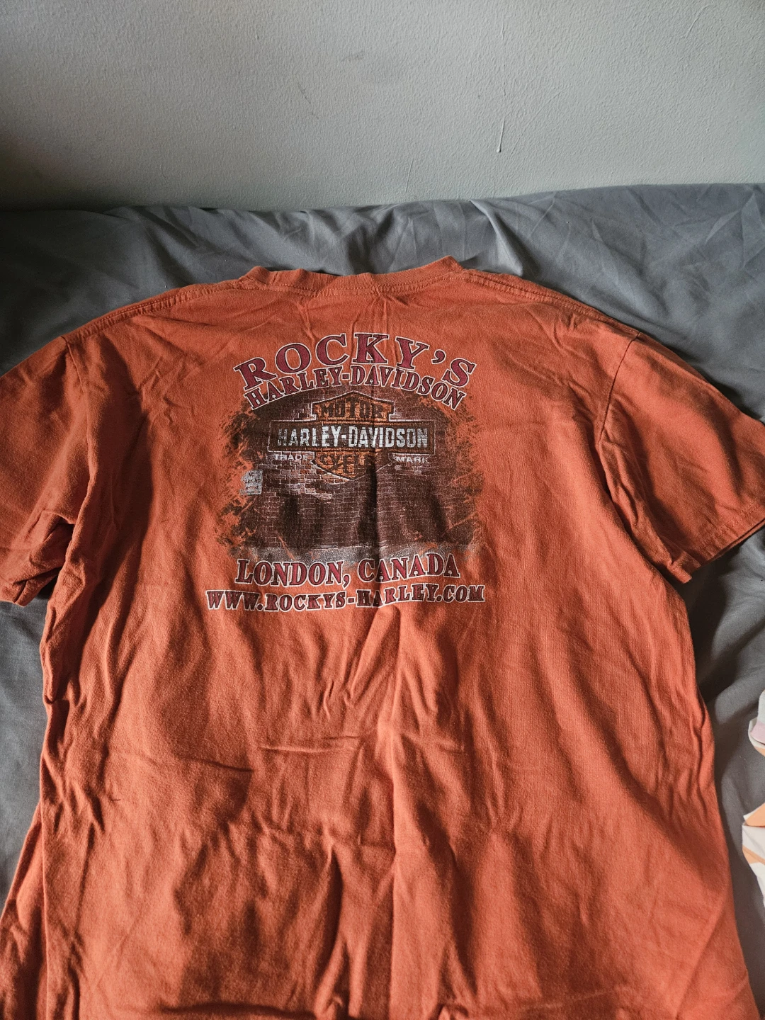 Harley-Davidson Orange T-Shirt - photo 2