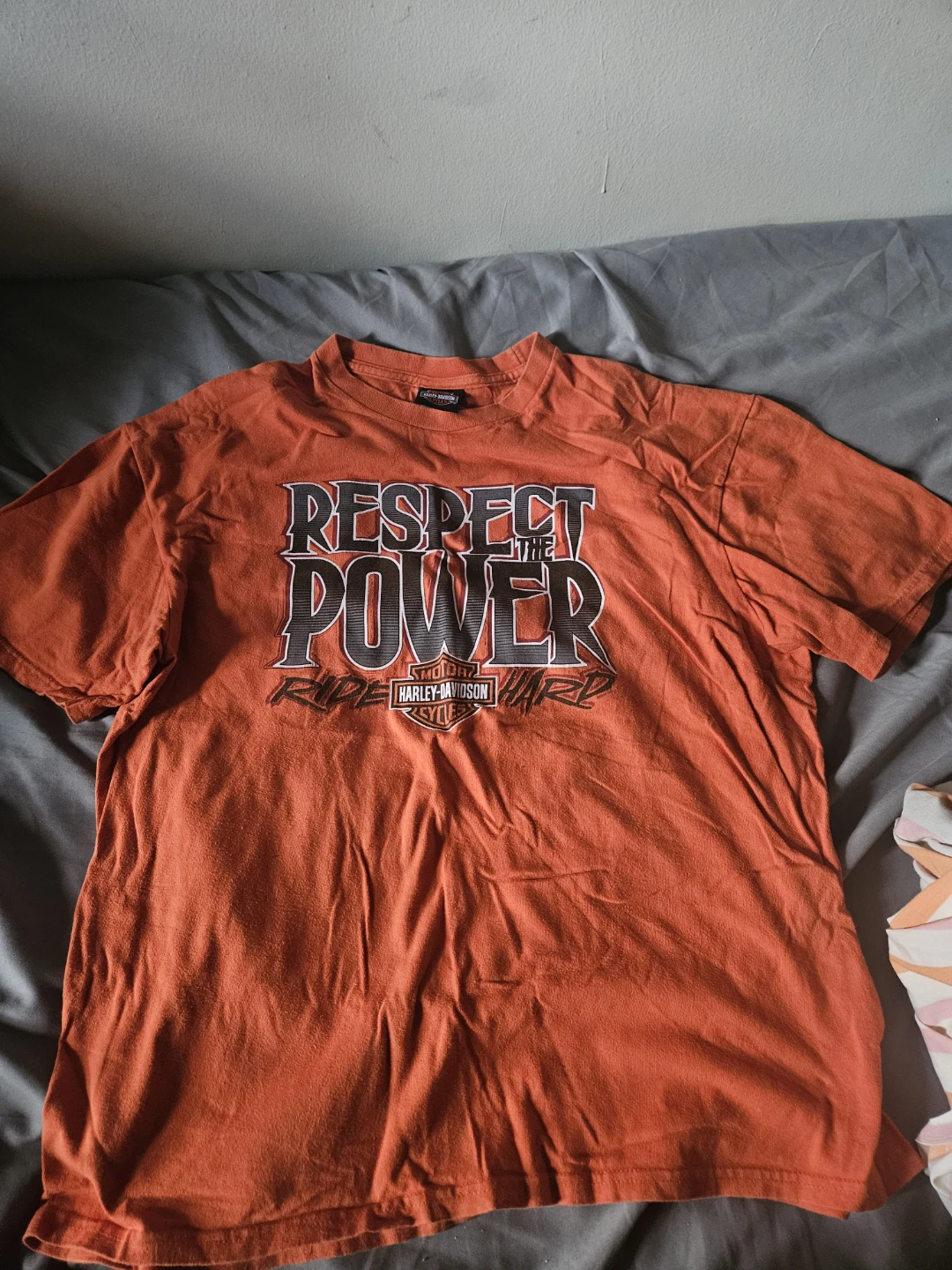 Harley-Davidson Orange T-Shirt - photo 4