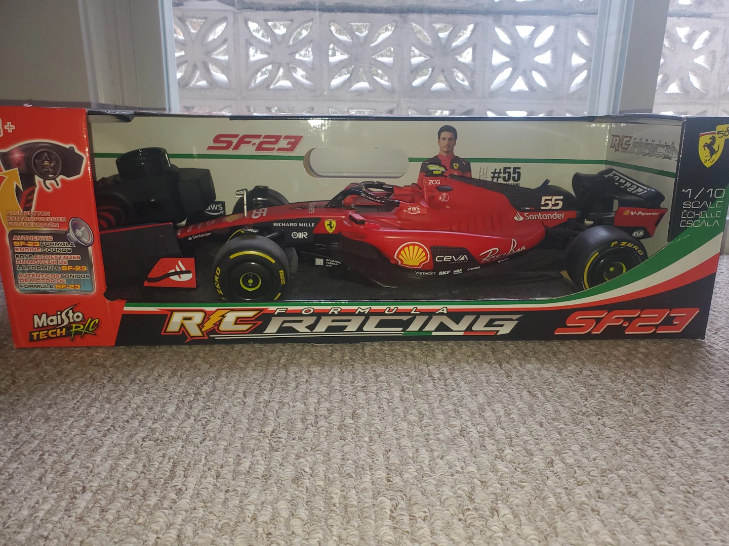 Maisto Tech RC Formula 1 SF23 Remote Control Race Car