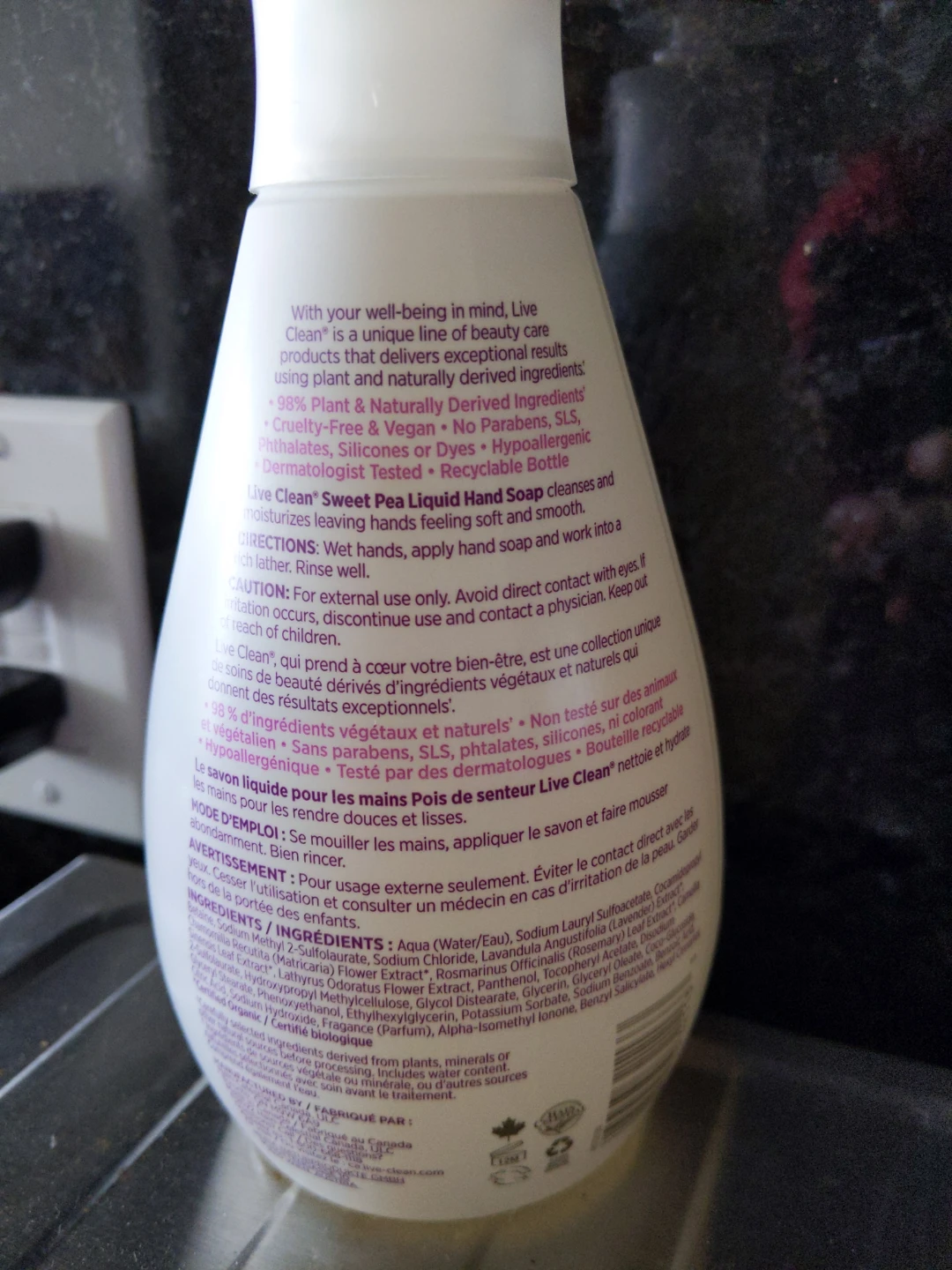 2 for $6. Retail $5 ea. Live Clean Moisturizing Liquid Hand Soap - photo 2