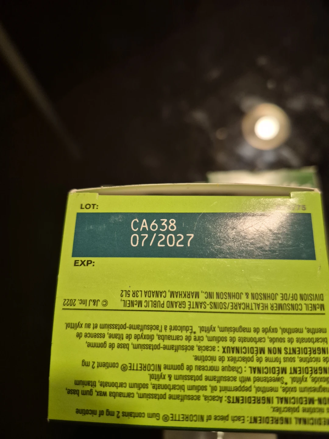 Nicorette Gum - 2mg - 105 Pieces - photo 2