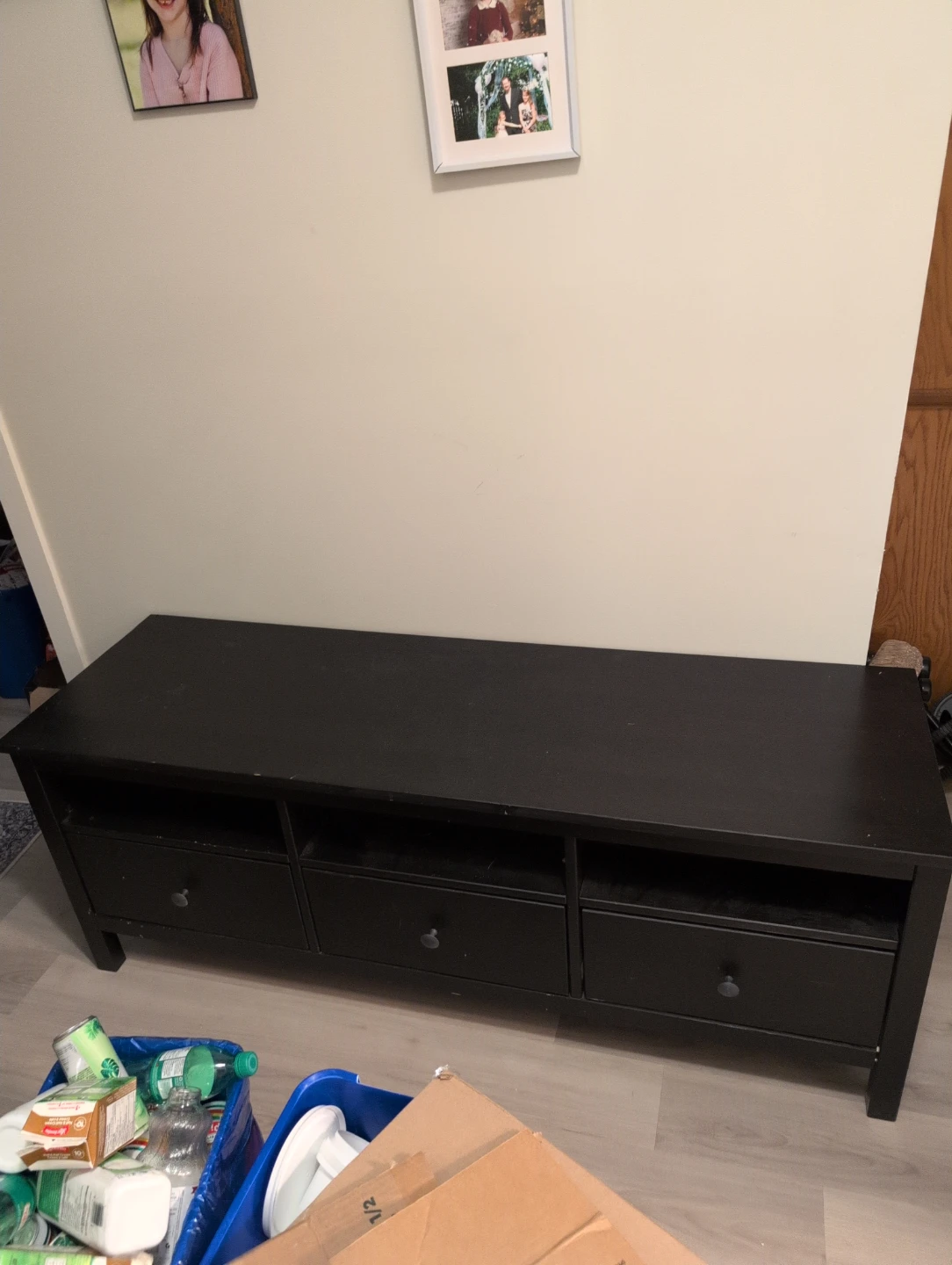 Black TV Stand / Media Console